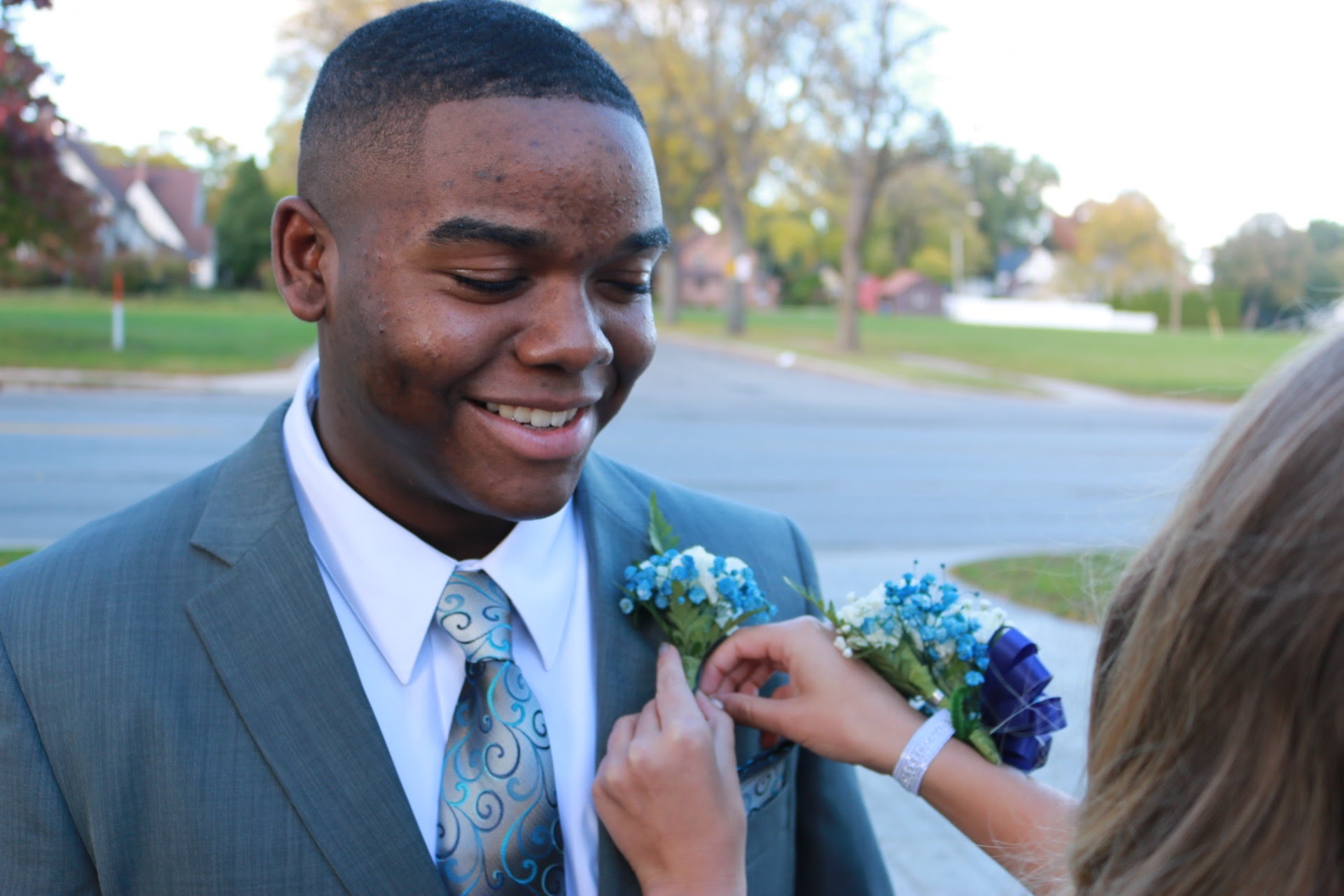 Prom portrait, shot by an ICON