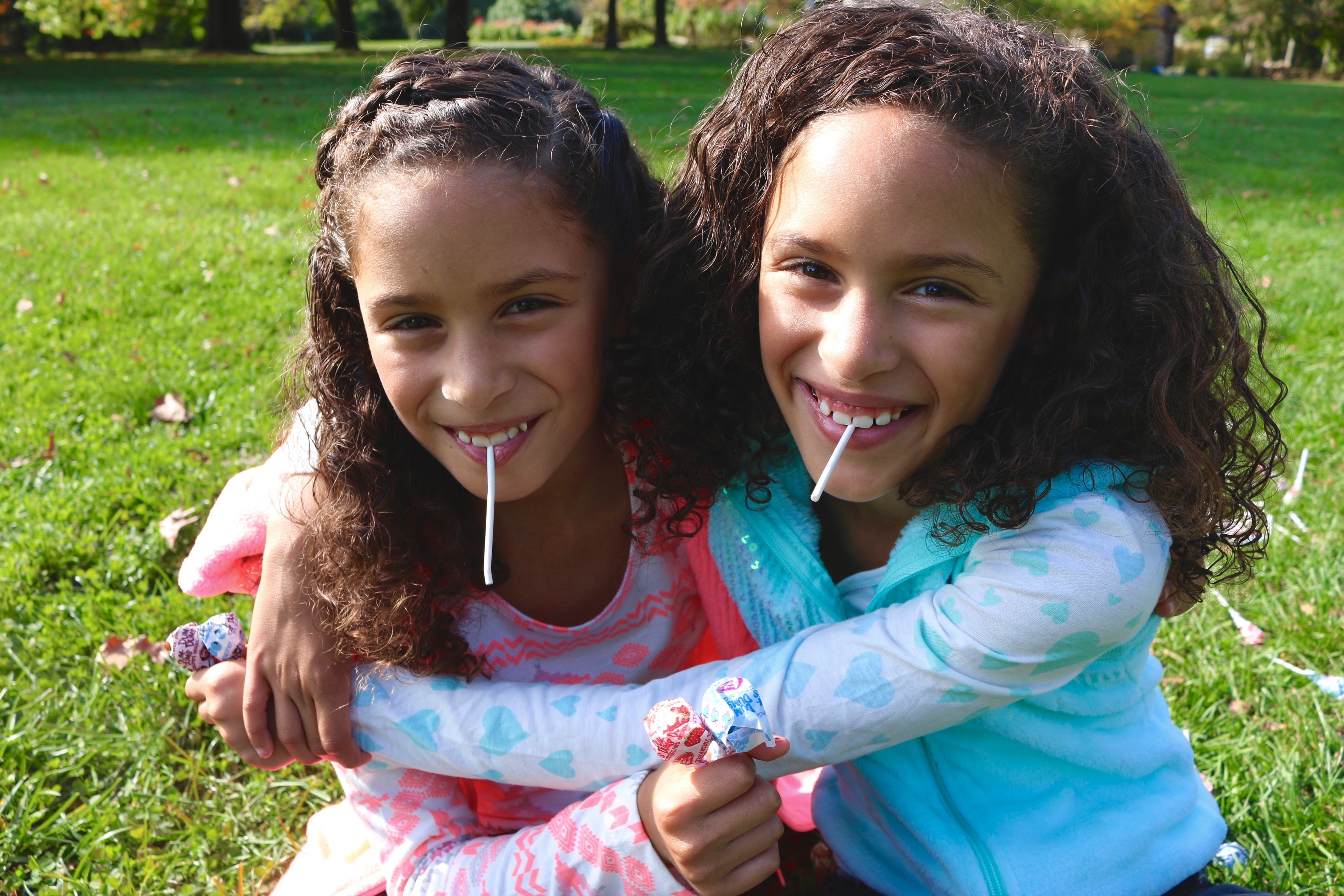 Twins at the park, shot by an ICON